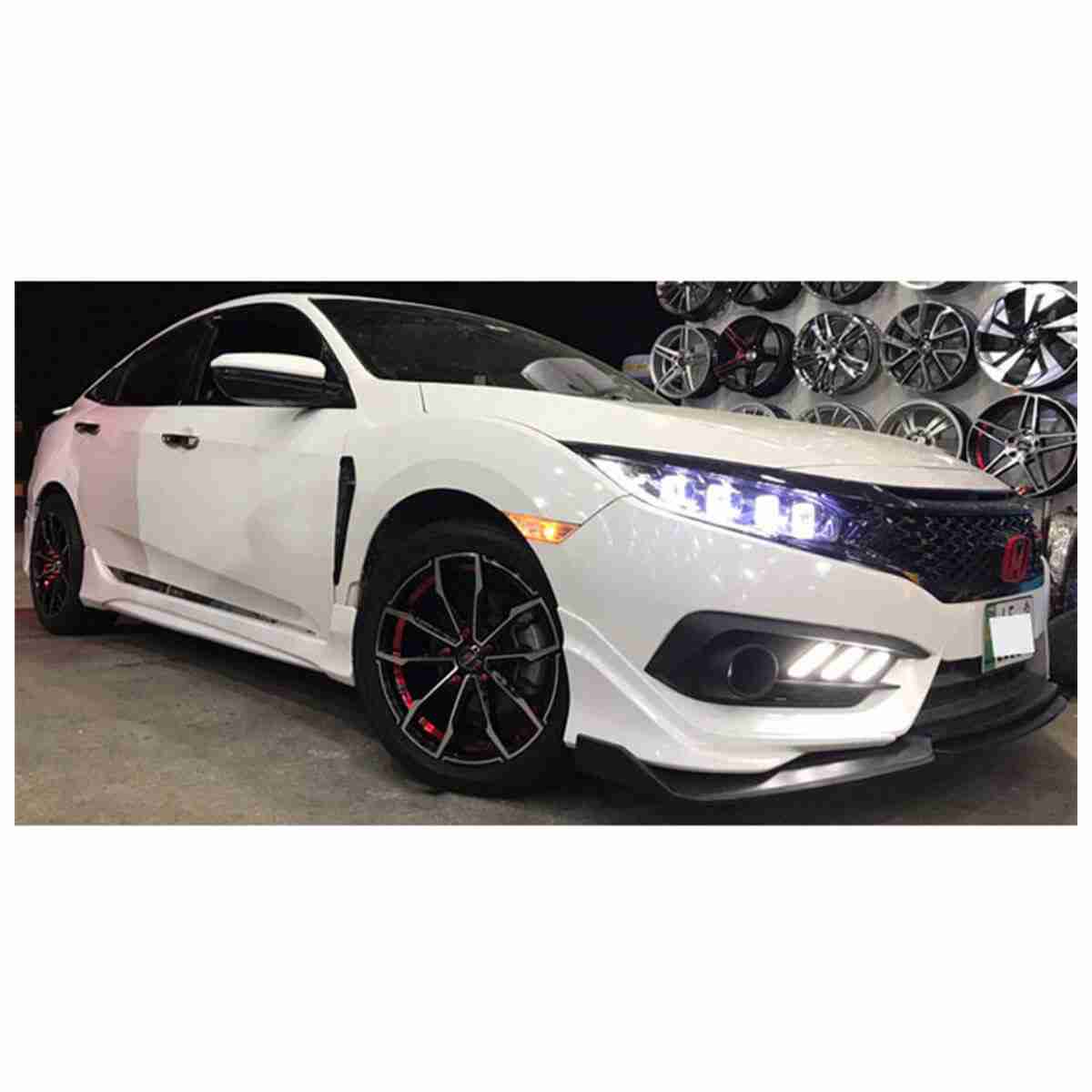 Honda Civic 2016 to 2020 Modulo Body Kit - Bodykit 6 Pieces - Thumbnail 4