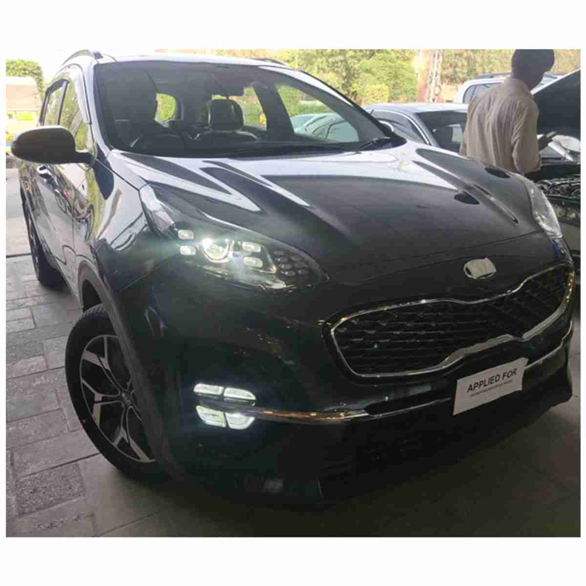 Fog Lamps Led DRL Covers for KIA Sportage 2019 to 2020 - Thumbnail 2