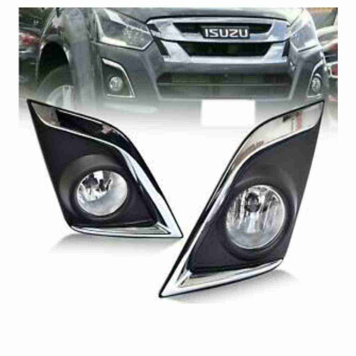Max Fog Lamp DRL Covers Dual LED  For Isuzu D-Max 2018 to 2021 - Thumbnail 2