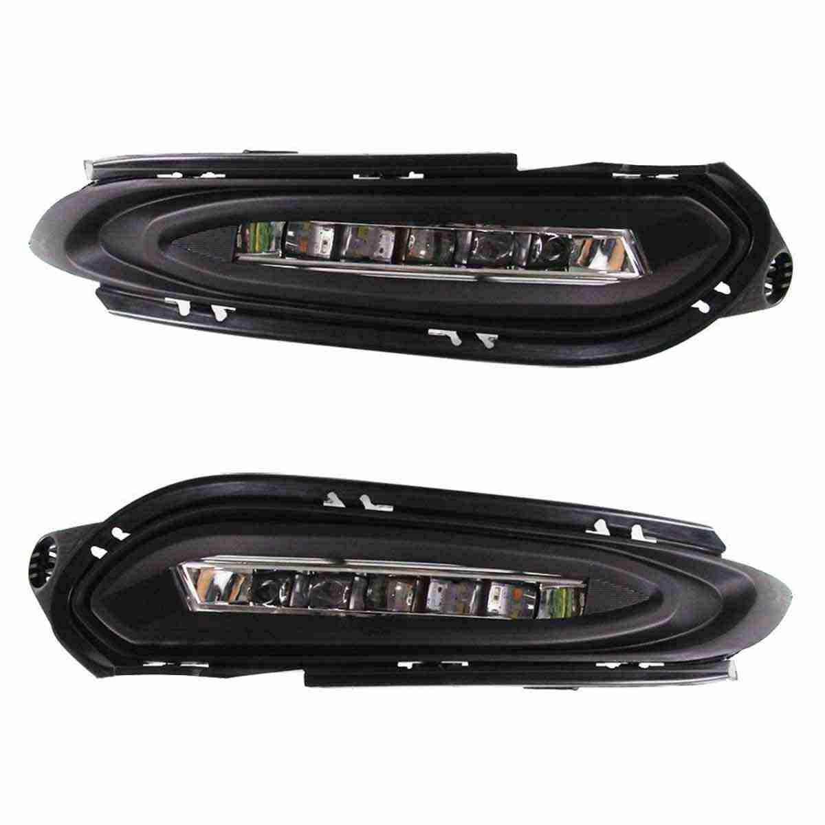 Fog Lamps / Fog Lights DRL Cover For Honda Vezel 2013 to 2021 - Image 1