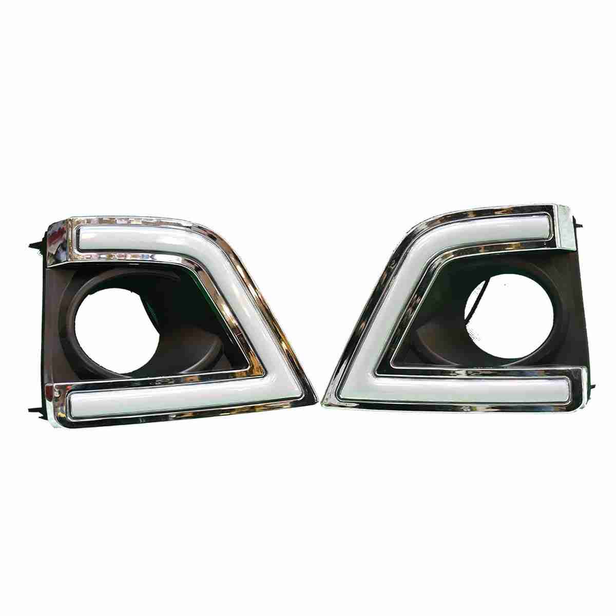 Front DRL Cover for Toyota Corolla 2014 to 2017 with LED Lights - Image 1