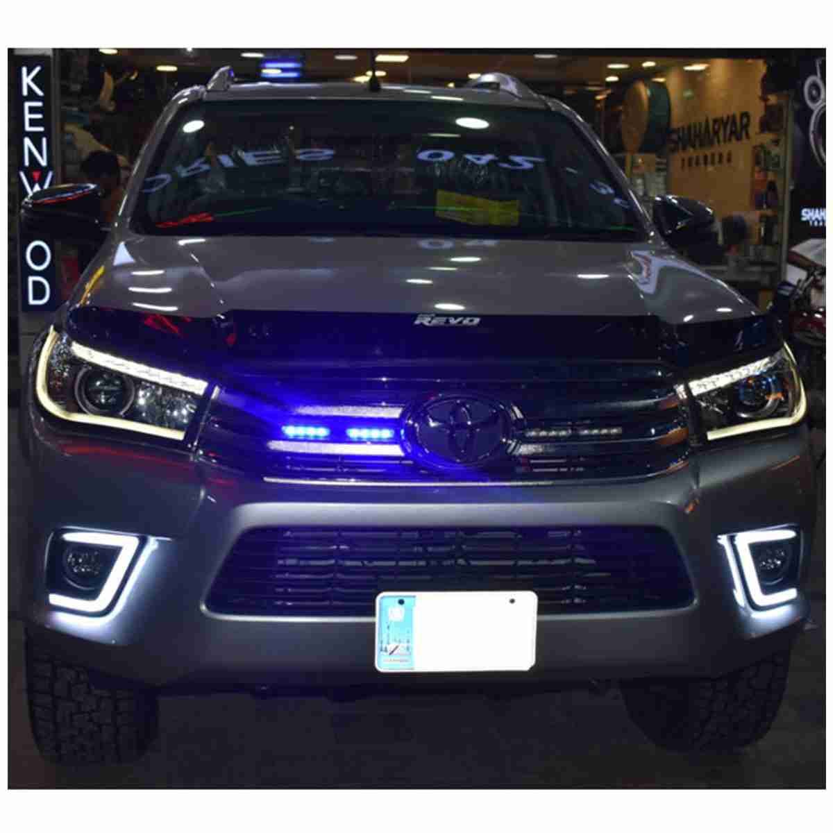 Front DRL Cover Neon for Toyota Revo 2016 to 2019 - Thumbnail 2