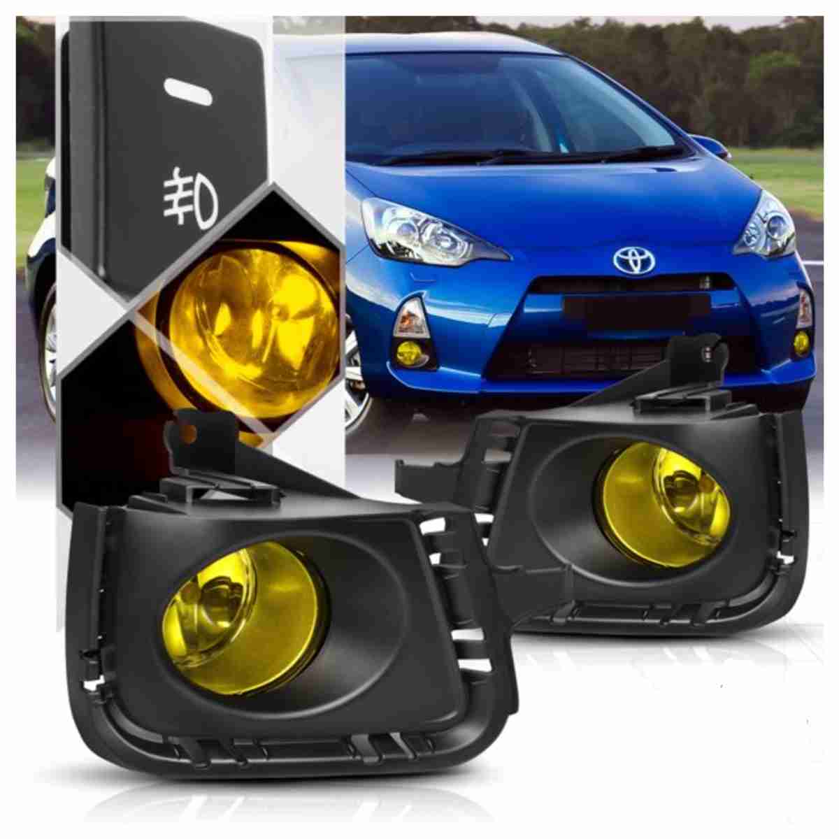 Fog Lamps for Toyota Aqua 2008 to 2011 - Thumbnail 2