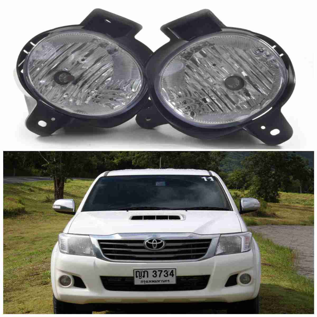 Fog Lamps/Fog Lights  For Toyota Hilux Vigo   2011 to 2013 TY517P - Thumbnail 2