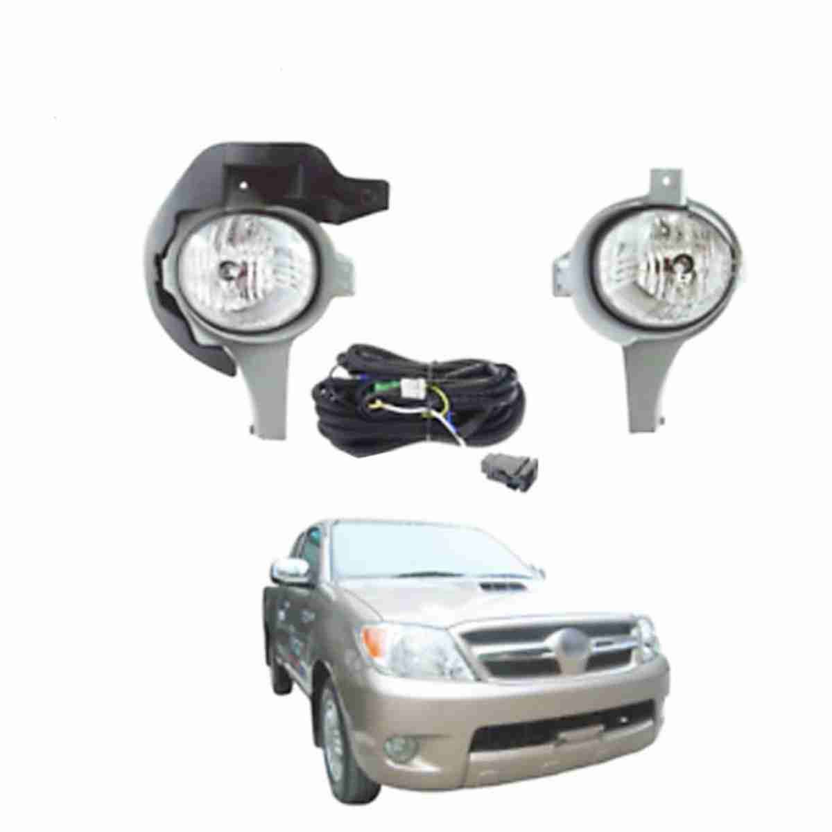 Toyota Hilux Vigo DLAA Fog Lamps TY013 2005 to 2007 - Image 1