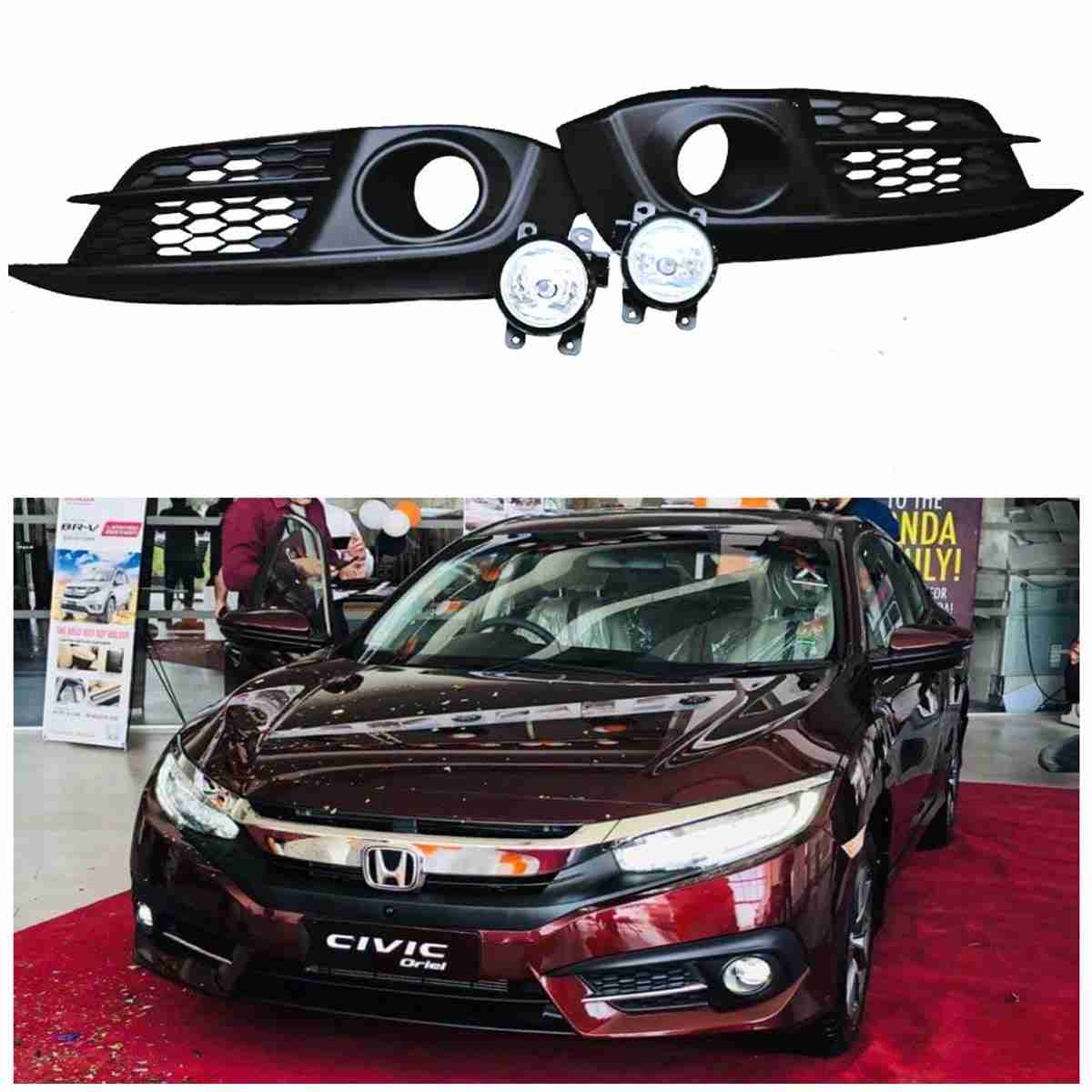 Fog Lamps for New Civic X 2016 to 2020 - Thumbnail 2