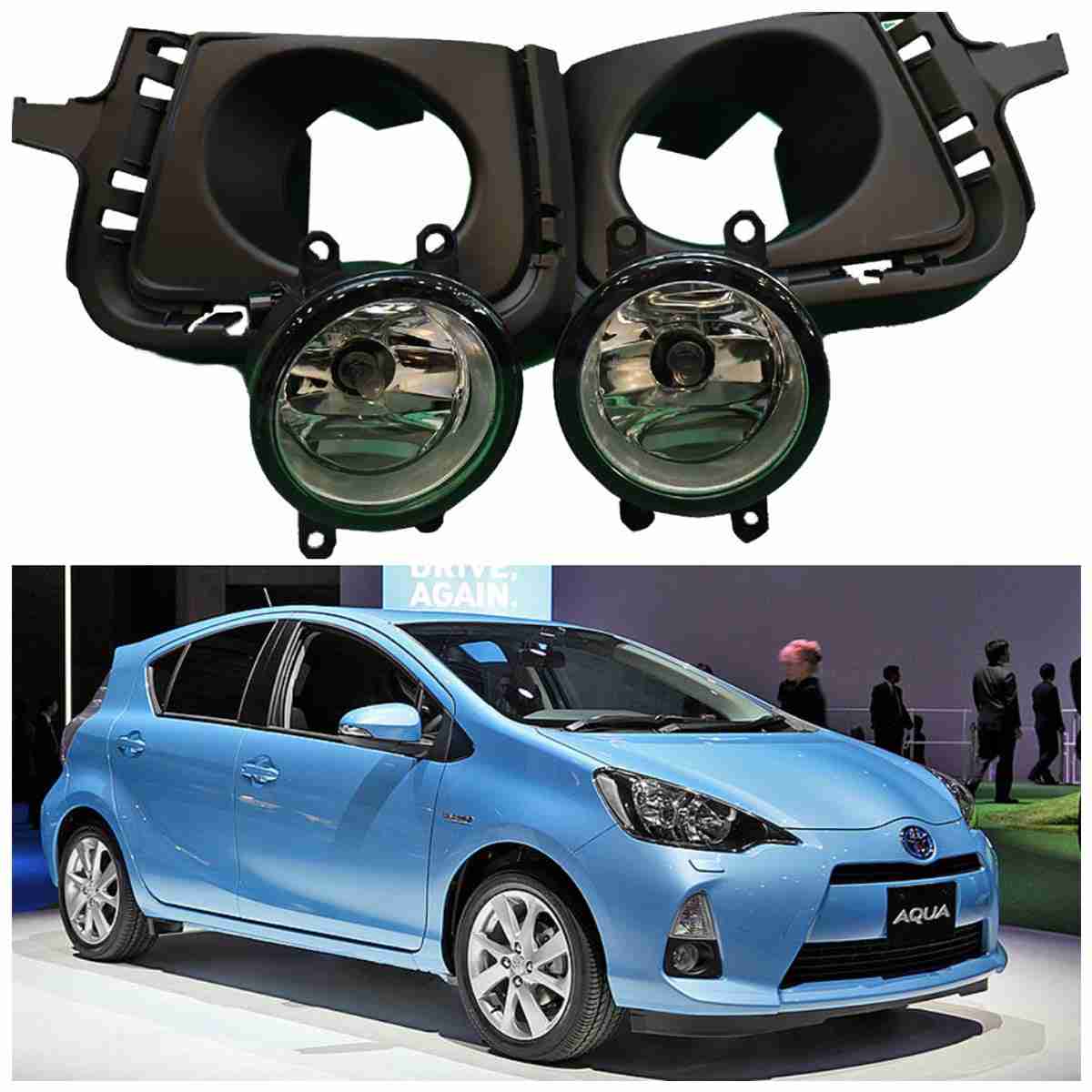 Fog Lamps for Toyota Aqua 2008 to 2011 - Thumbnail 2