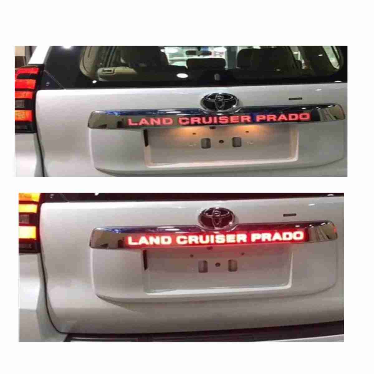 Toyota Land Cruiser FJ100 2002 to 2007 - Back - Rear Trunk Garnish Full Chrome - Thumbnail 2