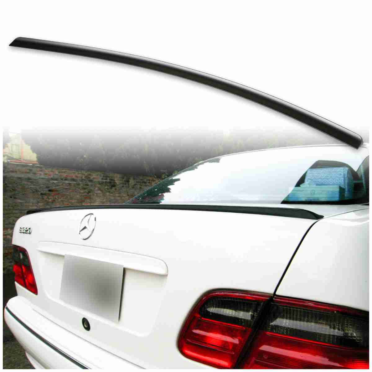 Mercedes Benz W210 E-Class - Trunk Lip Spoiler - Thumbnail 2