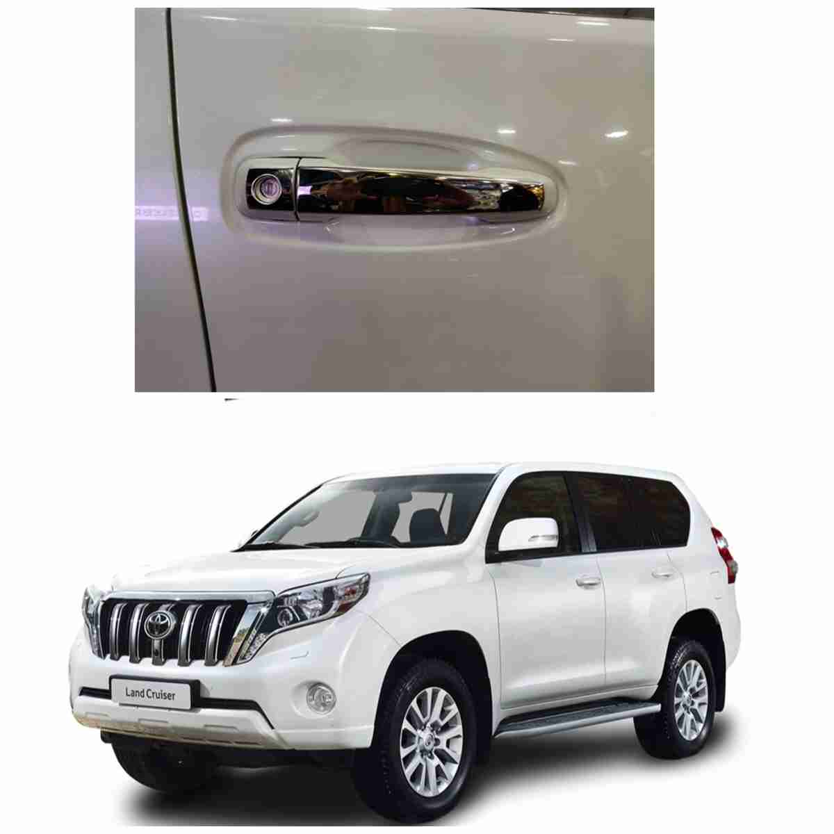 Door Handle Chrome for Toyota Prado FJ150 2008 to 2015 - Thumbnail 2