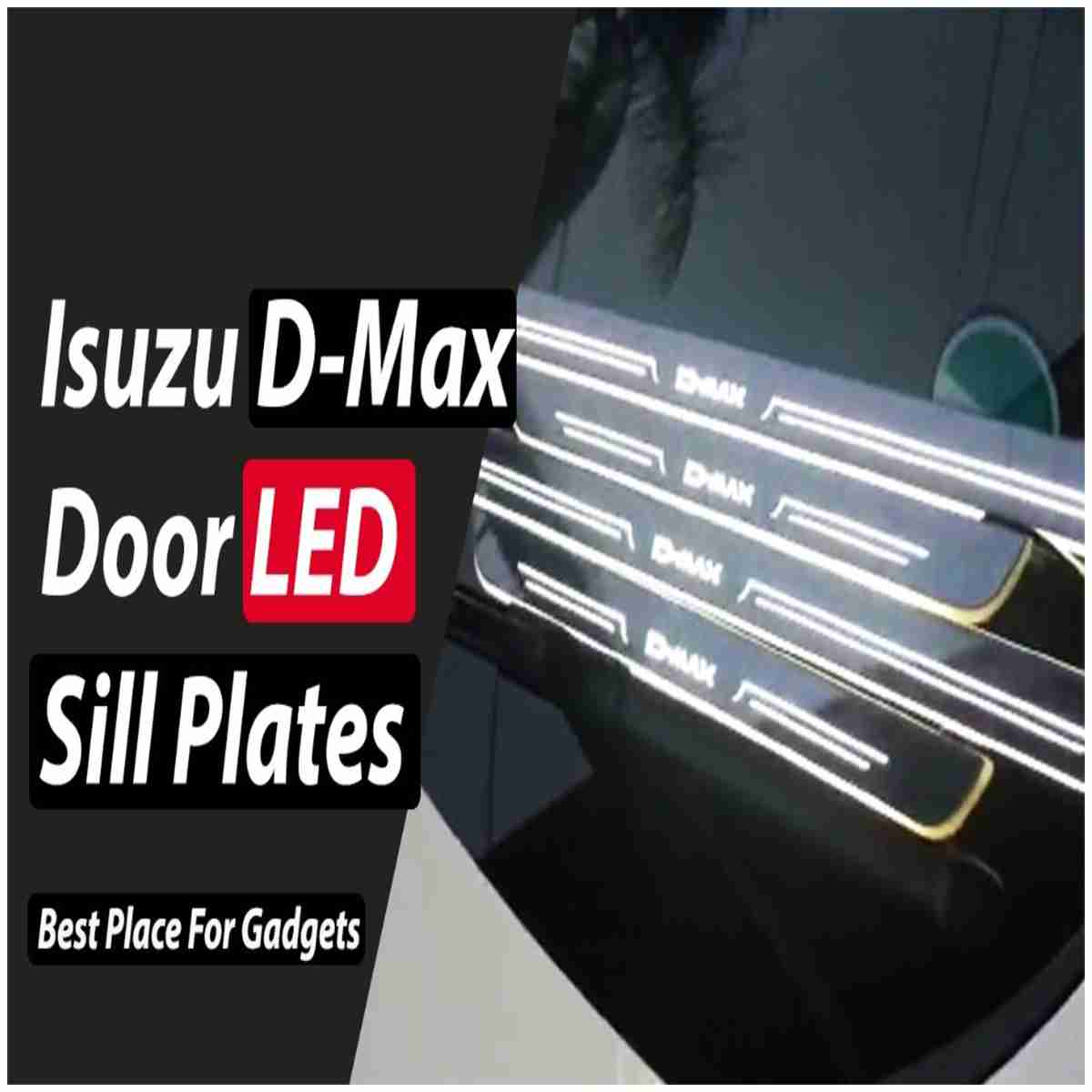 LED Sill Plates For Isuzu D-Max 2018 to 2021 - Thumbnail 3