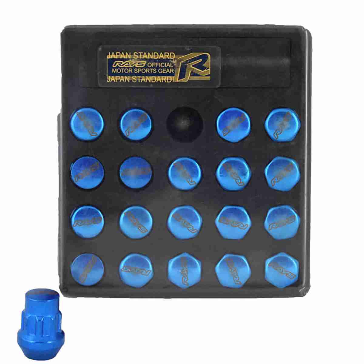 20 Pcs Car Close End Wheel Lock Lug Nuts Rays Aluminum Racing Lug Nuts for Toyota Honda Mitsubishi - Image 1