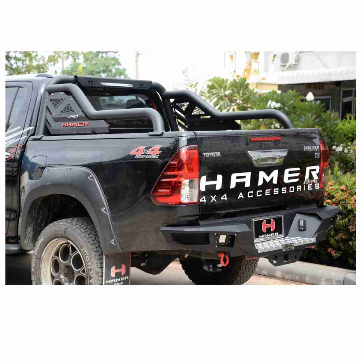 Toyota Hilux Vigo Hamer Triton Style Roll Bar 2016 to 2021 - Image 1