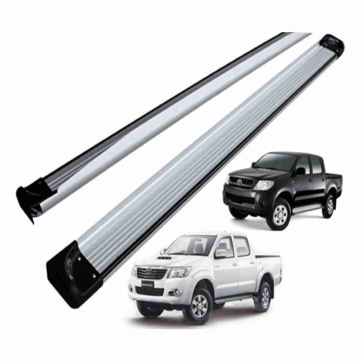 OEM Style Side Step Bars Running Boards For Toyota Hilux Vigo  2009 and 2014 - Thumbnail 2