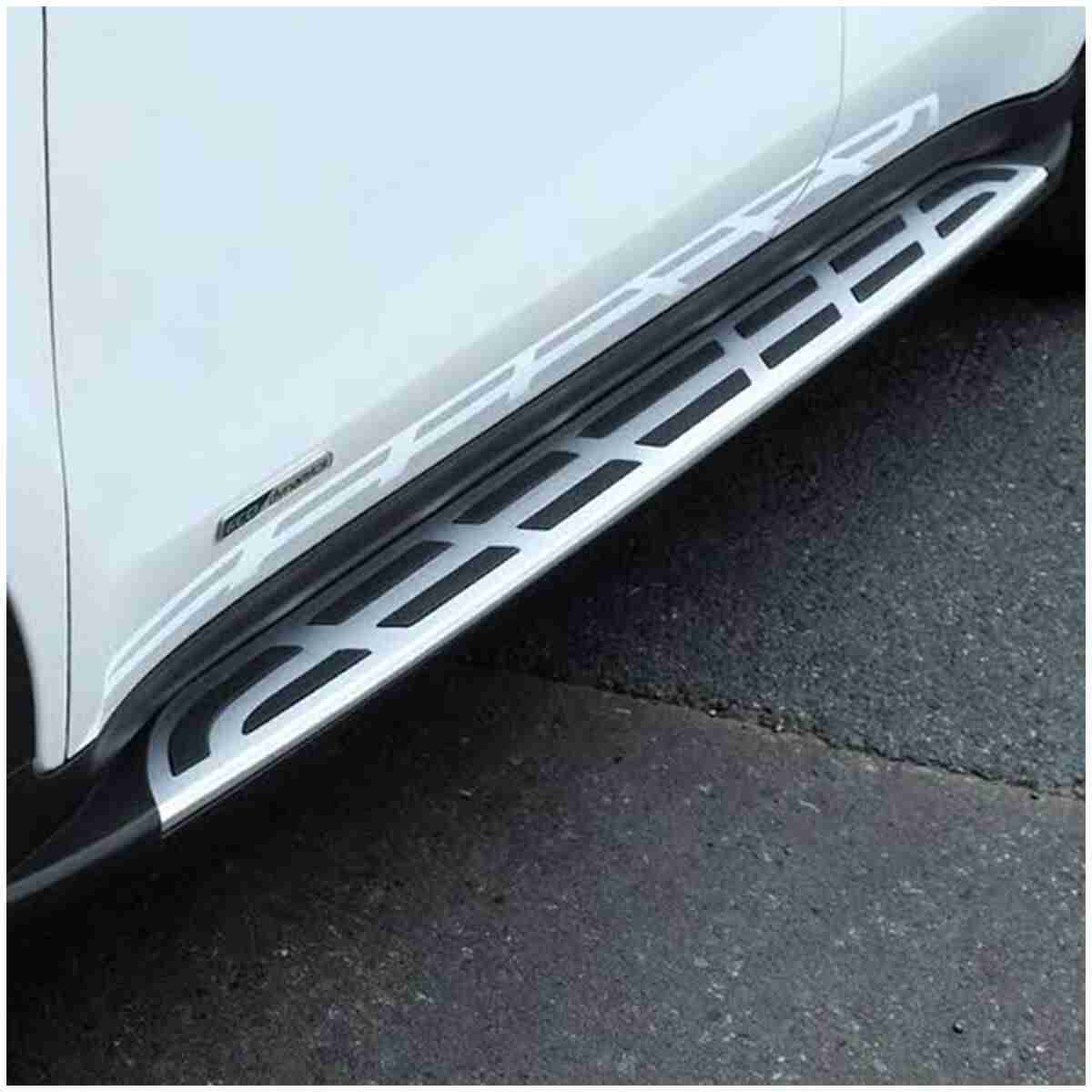 Side Steps Running Boards Nerf Bars Aluminum Rails Version 1 for KIA Sportage 2019 to 2020 - Thumbnail 3