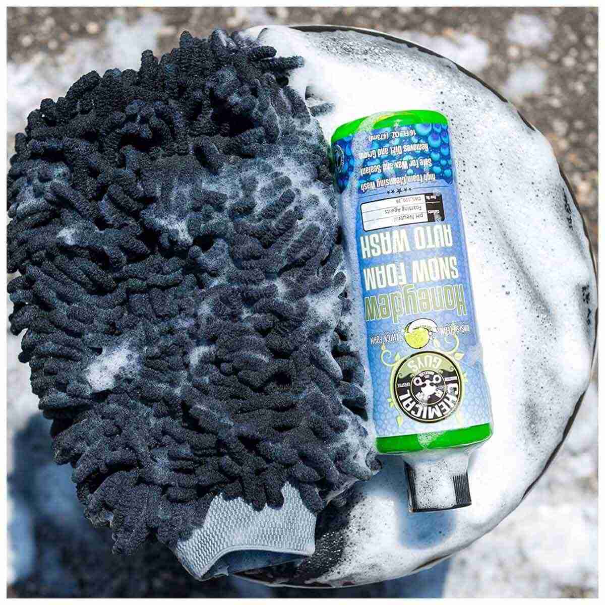 Chemical Guys Honeydew Snow Foam Car Wash Soap and Cleanser (16 oz) - Thumbnail 3