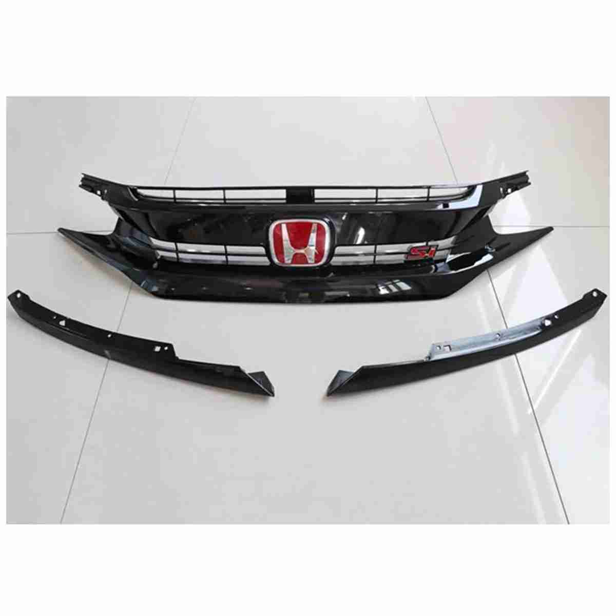 Honda Civic 2016 to 2020 Front Grill RS Turbo Honda - Thumbnail 2