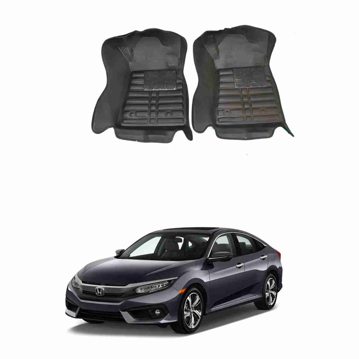 Floor Mat 5D Civic 2016-2019 - Image 1