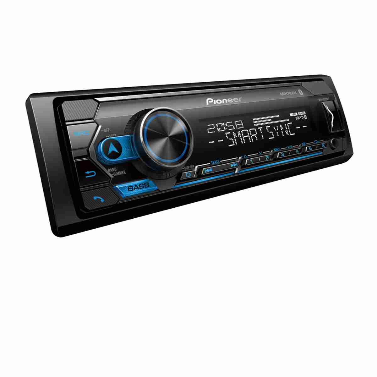 Pioneer MVH-S325BT Multimedia Tuner with Dual Bluetooth, Spotify, Smartphone connectivity & Siri Eyes Free. 2020 to 2021 - Thumbnail 2