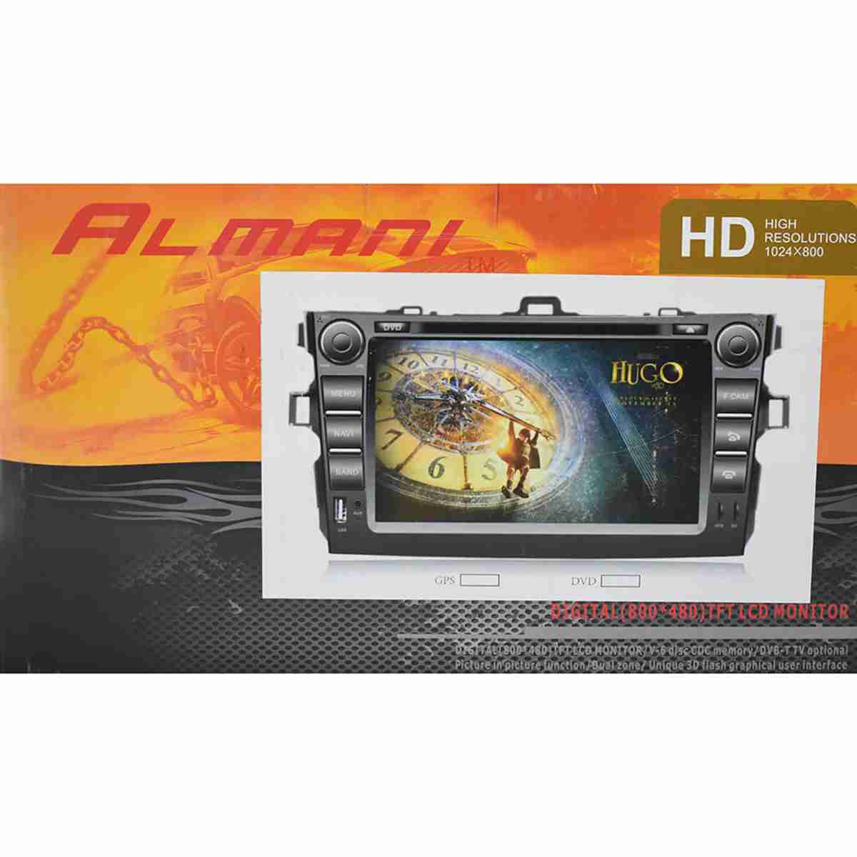 Corolla 2009 to 2014 - Almani HD Player - Thumbnail 2