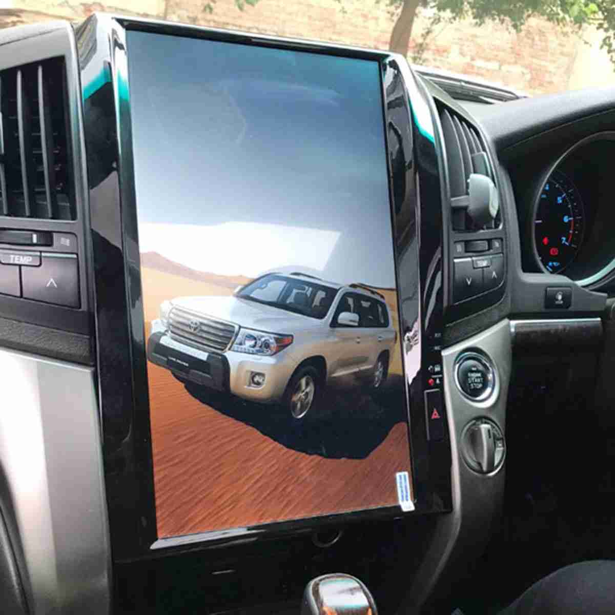 Toyota Land Cruiser FJ200 2009 to 2013 - Android Tesla IPS Display High Version 16 Inches - Thumbnail 4