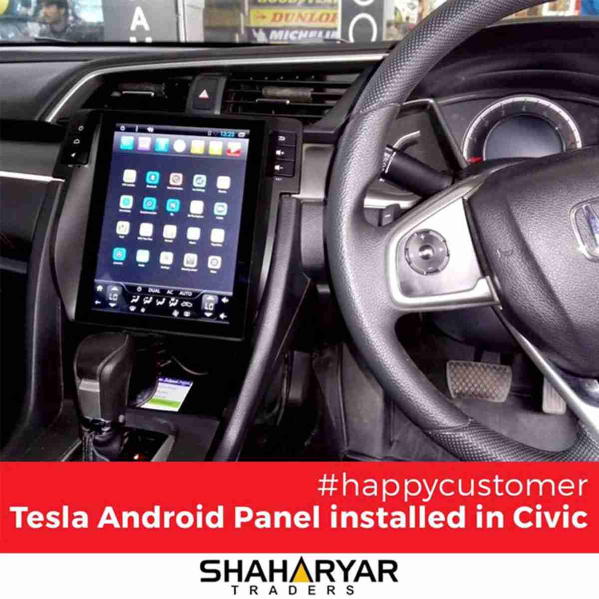 Honda Civic 2016 to 2020 - Android Tesla LCD Screen IPS Display Multimedia System - Thumbnail 2