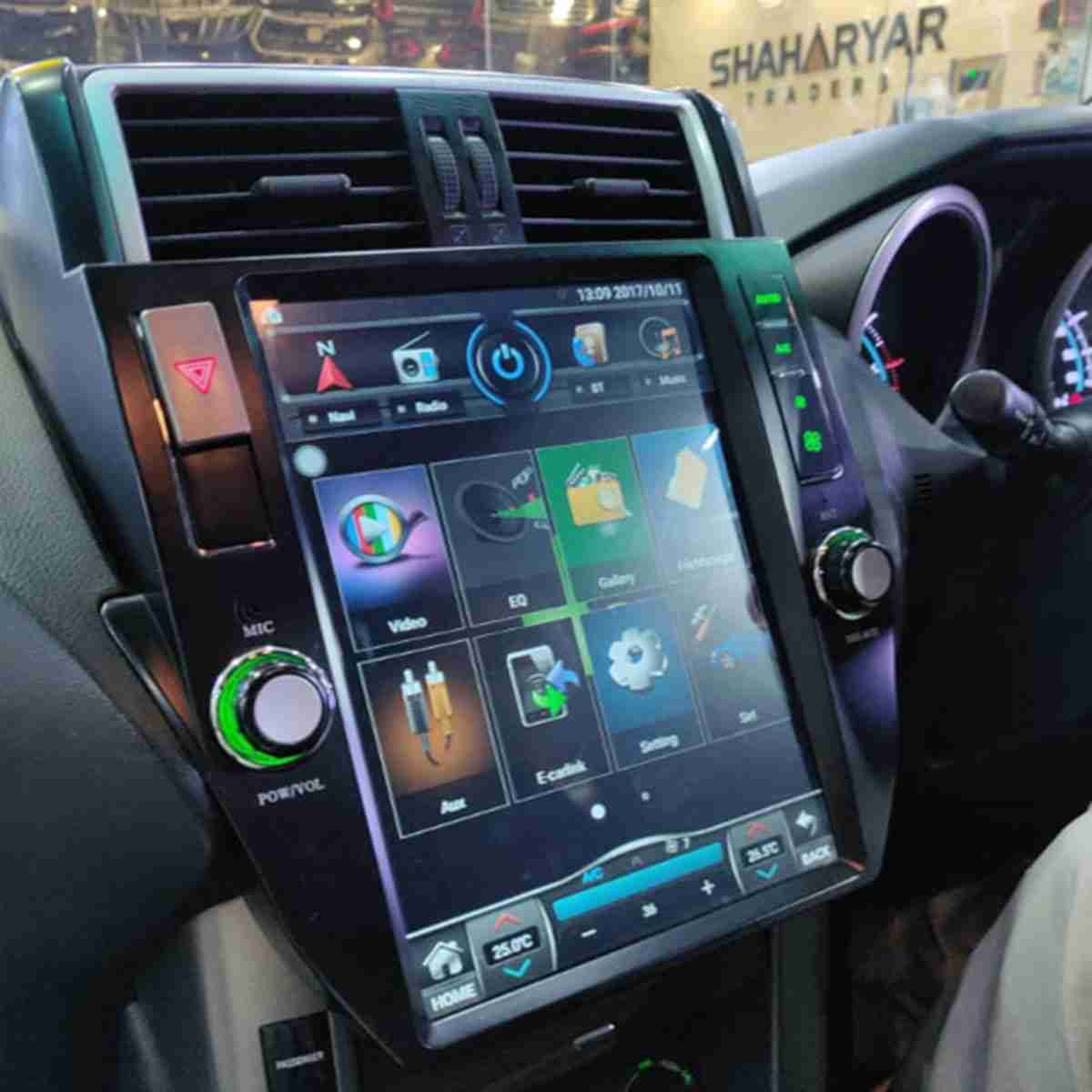 Toyota Prado FJ150 2008 to 2012 - Android Tesla LCD Screen IPS Display Multimedia System - Thumbnail 2