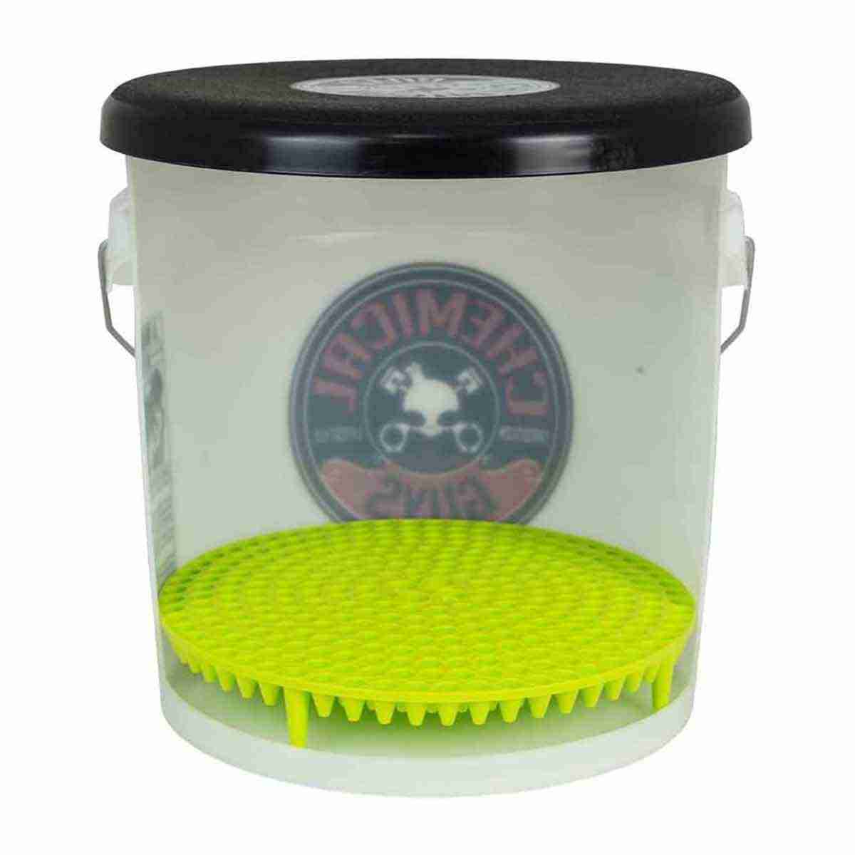 Chemical Guys Cyclone Dirt Trap-Car Wash Bucket Insert, Lime Green Color - Thumbnail 3