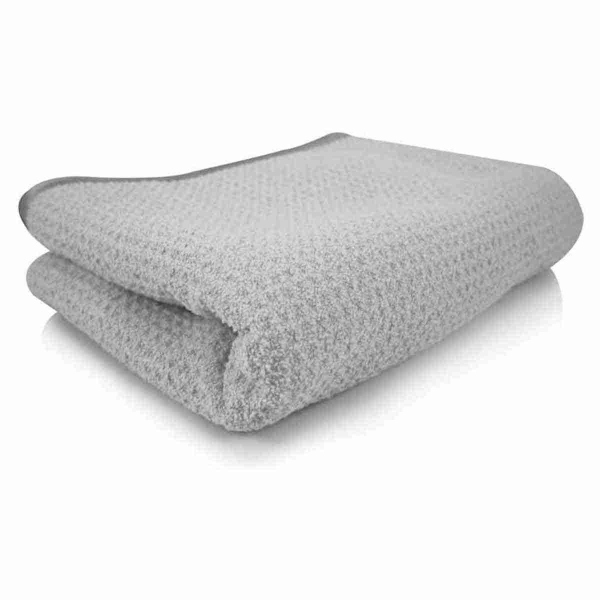 Chemical Guys Waffle Weave Gray Matter Microfiber Drying Towel, 25" x 36" - Thumbnail 2