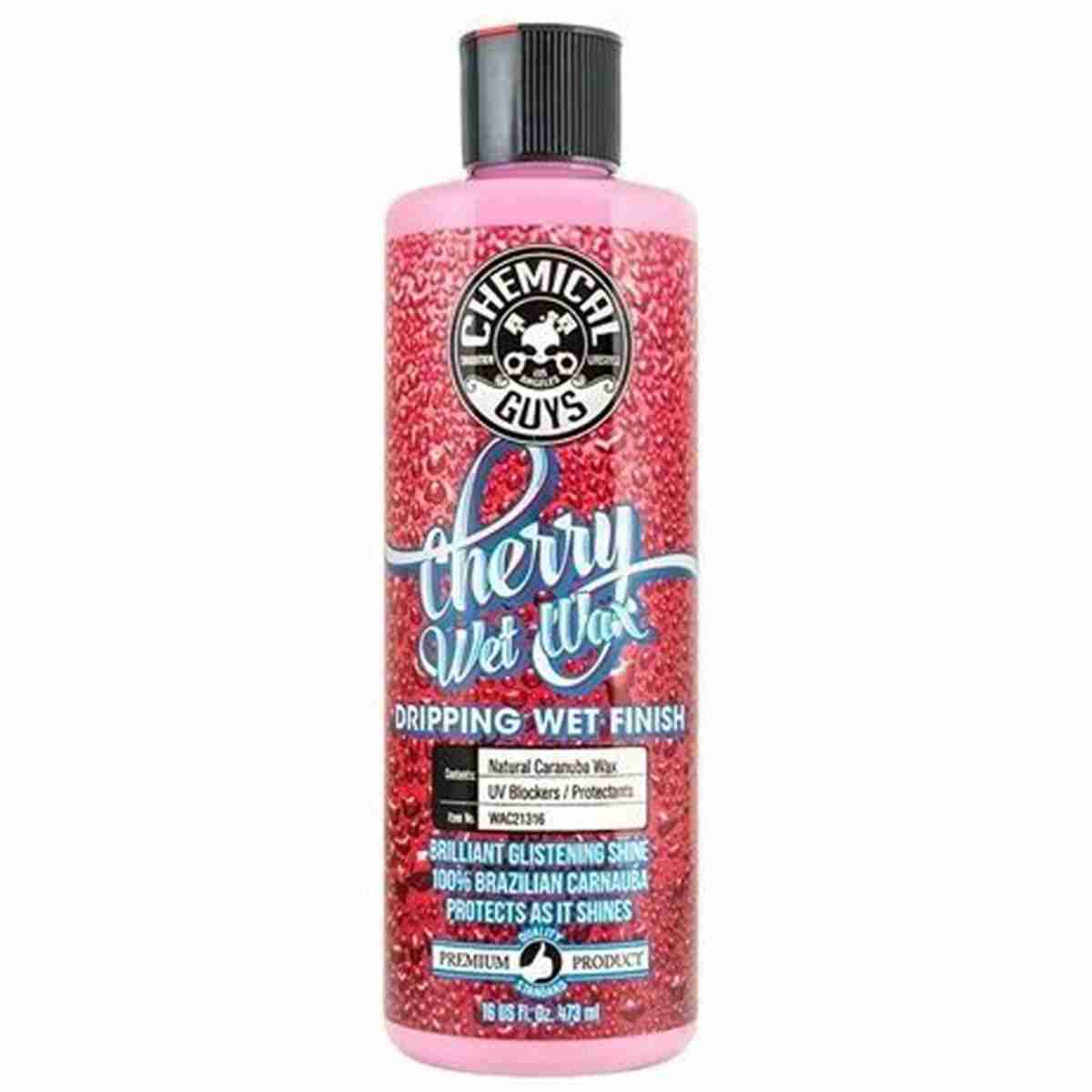 Chemical Guys Cherry Wet Natural Carnauba Cream Wax 16 oz - Image 1