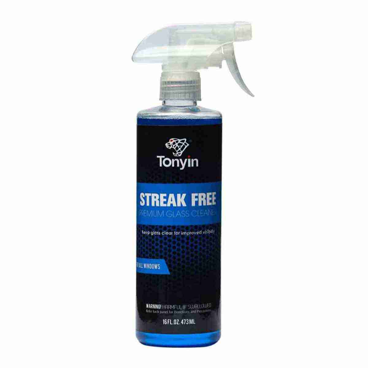 Tonyin Streak Free - Premium Glass Cleaner 473ml - Image 1